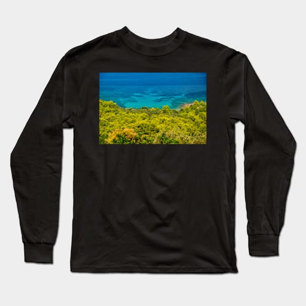 hvar Long Sleeve T-Shirt by ivancoric